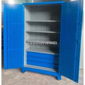 Tủ dụng cụ kết hợp bảng treo, ngan kéo, kệ chứa đồ